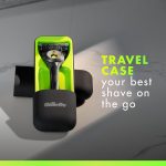 ⁦GilletteLabs With Exfoliating Bar Shaving Razor For Men, 1 Handle, 3 Blade Refills, Includes Travel Case for Convenient Storage On The Go⁩ - الصورة ⁦4⁩