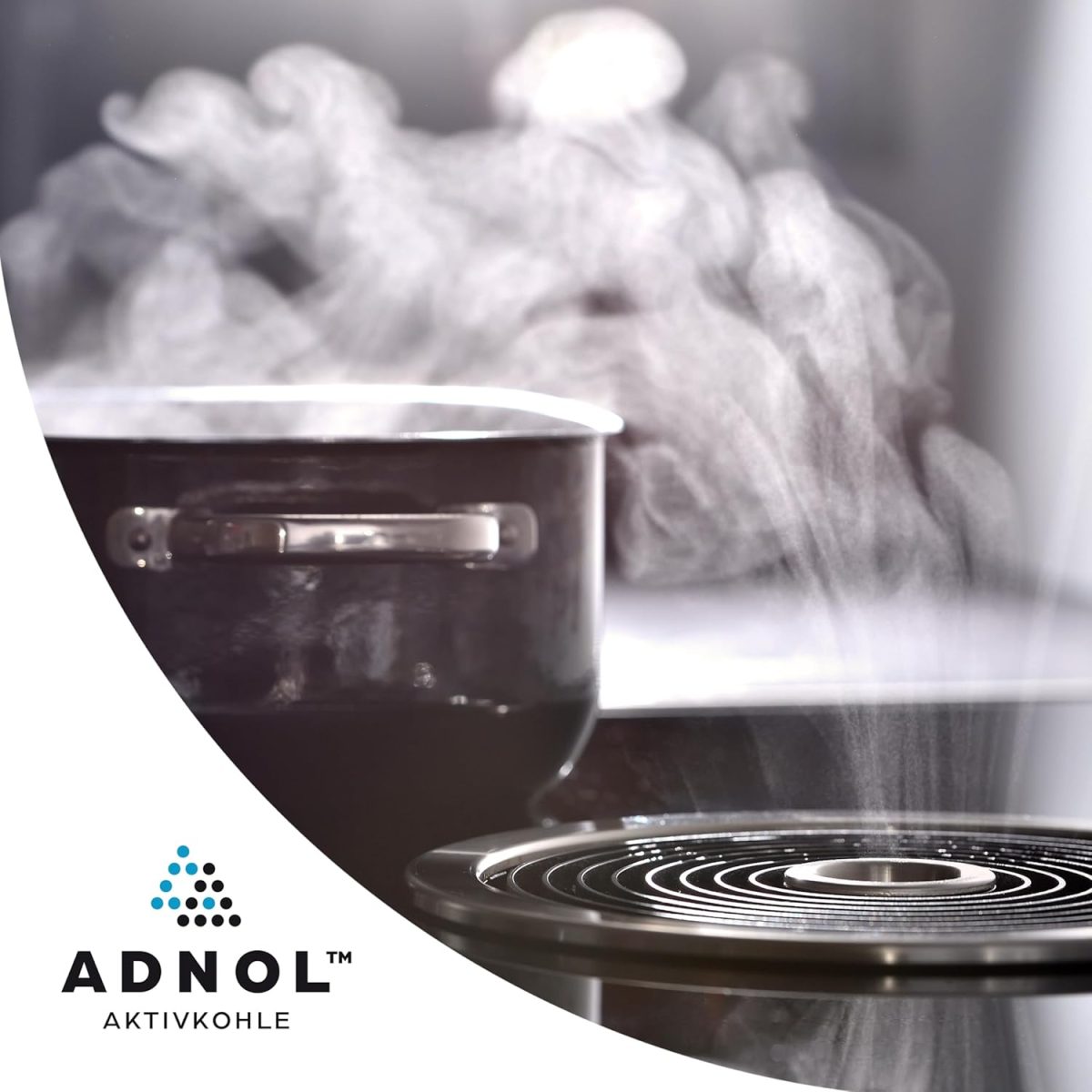 ⁦ADNOL® Activated carbon pellets 3 litres made of hard coal for air purification and gas cleaning e.g. for cooker hoods, CTC30, diameter 4 mm, energy class A, can be used as a carbon filter⁩ - الصورة ⁦6⁩