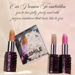⁦3 Colors Diamond Shimmer Metallic Lipstick Set, Velvet Glow Long Lasting Lipstick with High Pigment & Moisturizing Formula, Non-Stick Cup Waterproof Glitter Lip Gloss, Gift for Women⁩ - الصورة ⁦7⁩