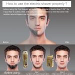 ⁦Foil Shaver for Bald Men with 3 Adjustable Speeds – Rechargeable Shaver with LED Display for Face & Beard – Professional Grooming Tool for Barbers or Home Use – Ideal Gift for Men⁩ - الصورة ⁦6⁩