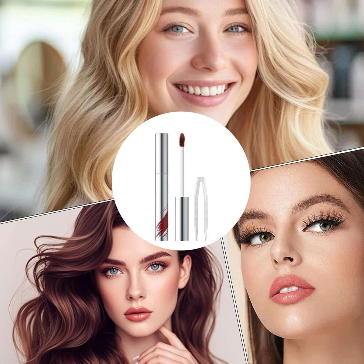 ⁦Generic Peel Off Lip Liner Stain - Waterproof Smudge-Proof Lip Liner Peeling Off - Women Girl Makeup For Outgoing, Dates, Business Trips, Stage Performance, Parties⁩ - الصورة ⁦4⁩
