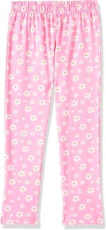 ⁦T2F Girls Cotton Printed Oversized Fit Crop Top and Pant Pajama Set⁩ - الصورة ⁦3⁩