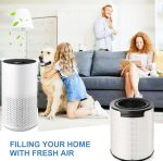 ⁦NIVMOWN Replacement FY1700 HEPA Filter Compatible with Philips 1000i Series Air Purifier Model number AC1711/90、 AC1715/70、 AC1715/41、 AC1715/30, Part FY1700/30⁩ - الصورة ⁦2⁩