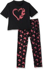T2F Girls GLS-PJS-01 Pajama Set (pack of 2)