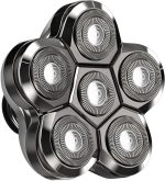 AidallsWellup 6D Blade Refills, 𝐎𝐍𝐋𝐘 𝐟𝐨𝐫 𝐌𝐨𝐝𝐞𝐥: 𝐀𝐖-𝐏𝐑𝐎𝟎𝟎𝟏, for AidallsWellup Electric Head Shaver for Bald Men
