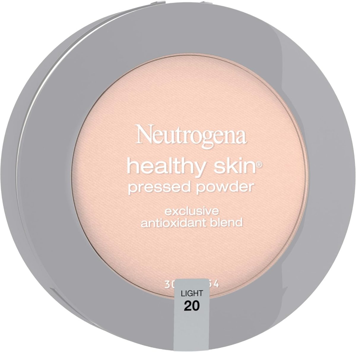 ⁦Neutrogena Healthy Skin Pressed Makeup Powder Compact with Antioxidants & Pro Vitamin B5, Evens Skin Tone, Minimizes Shine & Conditions Skin, Light 20,.34 oz⁩ - الصورة ⁦7⁩