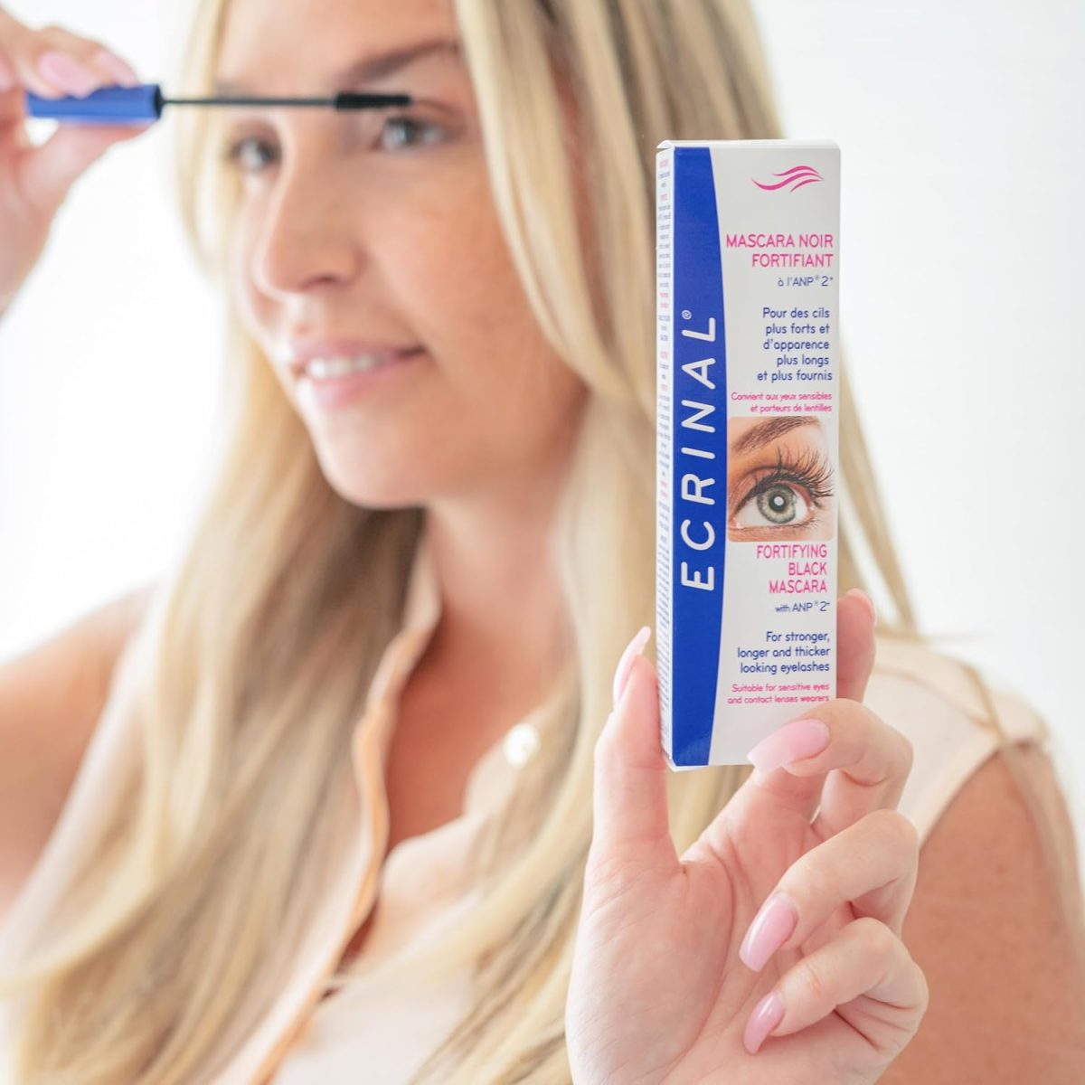 ⁦Ecrinal Fortifying Black Mascara with ANP 2+ .23 fl oz (New Formula)⁩ - الصورة ⁦7⁩
