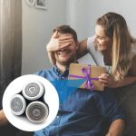 ⁦SH90 Shaving Head Compatible with Philips Series 9000 (with Blade Holder), SH90 Replacement Shaving Head for Philips Razor Series 9000(9xxx) 8000(8xxx) (with Protective Case, Double Brush)⁩ - الصورة ⁦5⁩