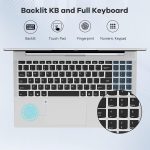 ⁦NIMO 15.6 FHD-Laptop, 32GB RAM 1TB SSD, 6 Cores AMD Ryzen 5 6600H (Beat i5-12450H, Up to 4.5GHz), Gaming-Laptop with 100W Type-C 54Wh Battery WiFi 6 BT5.2 Backlit Keyboard Laptop for Student Business⁩ - الصورة ⁦6⁩
