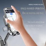 ⁦Azonee Motorcycle Phone Holder, Bicycle Phone Holder, Outdoor Riding Motorcycle Bicycle Mobile Phone Navigation Mount, Compatible with iPhone Samsung Google and All 4.5''-7.1'' Phones⁩ - الصورة ⁦6⁩