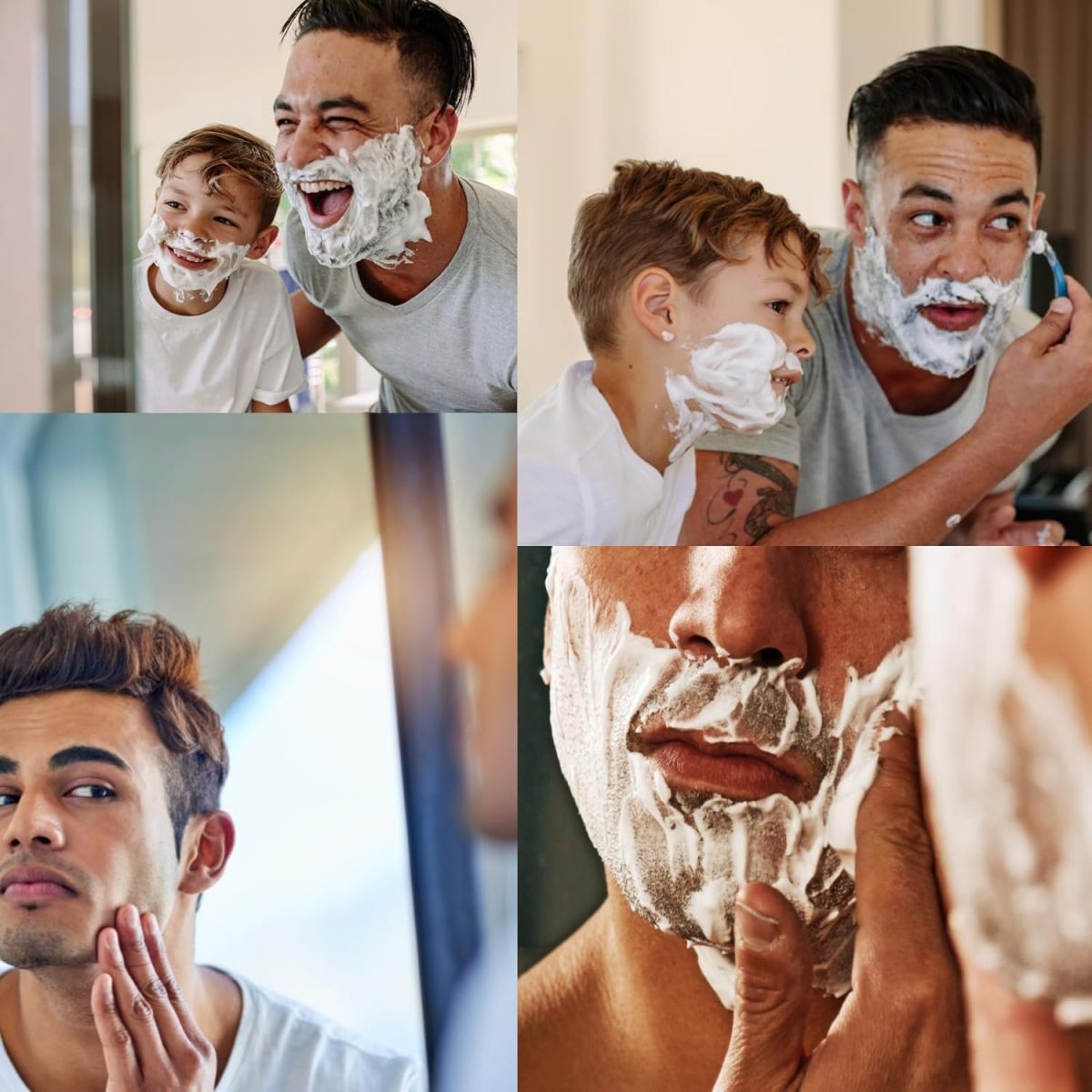 ⁦YHRY Razor Blades Refills, Razor Blades for Men Blades Shaving Compatible with Gillette Mach 3, 3 Layer Face Razors Blades with Double Lubrication Strip for Men Father Boyfriend Home Office Use（8 Pcs）⁩ - الصورة ⁦7⁩