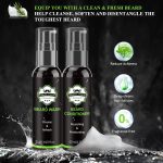 ⁦LOKDLAWEN Beard Kit for Men: Beard Wash, Conditioner, Oil, Balm, Brush, Comb, Scissors, Storage Bag, Gifts for Men, Dad, Husband, Boyfriend⁩ - الصورة ⁦3⁩