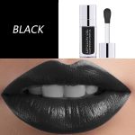 ⁦Sea-Maid Plumping Lip Gloss, Hydrating Lip Gloss Tinted Lip Balm, Big Brush Head Glitter Shine, Long Lasting Nourishing Non-sticky Fresh Texture, Black⁩ - الصورة ⁦2⁩