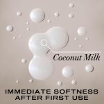 ⁦OGX Nourishing + Coconut Milk Moisturizing Shampoo for Strong & Healthy Hair, with Coconut Milk, Coconut Oil & Egg White Protein, Paraben-Free, Sulfate-Free Surfactants, 25.4 fl oz⁩ - الصورة ⁦3⁩
