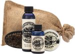 Beard Care Kit by Mountaineer Brand: All-Natural, Complete Beard Care in one Kit (Original) Includes: Beard Oil, Beard Balm, Beard Wash and Beard Brush
