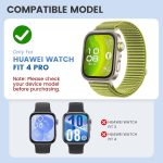 ⁦Vurtboly 2Pack Case Compatible with Huawei Watch Fit 4 Pro 2025, Rugged Protective Bumper PC Cover with Buit-in Screen Protector, Full Coverage Case Accessories for Huawei Watch Fit 4 Pro Titanium⁩ - الصورة ⁦7⁩