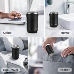 ⁦Excefore Portable Electric Shaver, Mini Rechargeable Waterproof Razor, Electric Razor for Men, Face, White, 3-Blade, Foil Head, 7000RPM, Fast Charging, Travel Lock, Men's Grooming, Adult Men⁩ - الصورة ⁦6⁩