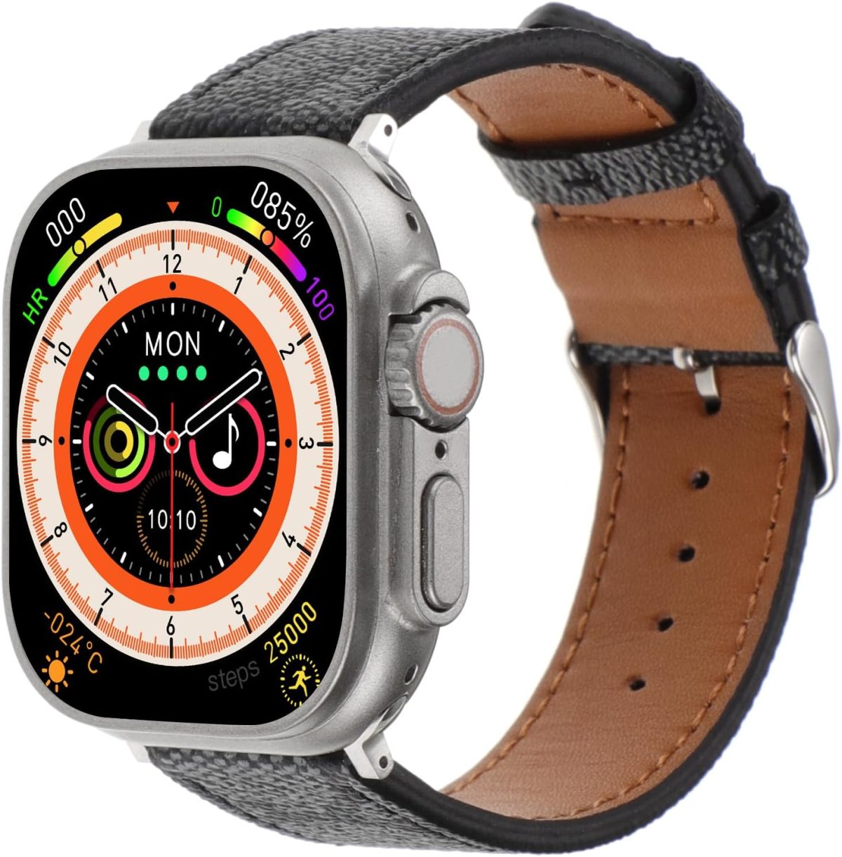 ⁦Apple Watch Band for Women,Compatible with Apple Watch Band 44mm 42mm 40mm 38mm,Leather Replacement Band Compatible with Apple Watch Series 6/5/4/3/2/1, iWatch SE⁩ - الصورة ⁦3⁩