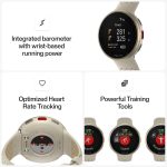 ⁦Polar Pacer Pro Advanced Ultra-Light GPS Fitness Tracker Smartwatch for Runners with Training Program & Recovery Tools; S-L, for Men or Women, Champagne Gold⁩ - الصورة ⁦4⁩