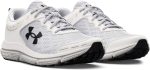 ⁦Under Armour UA Charged Assert 10 Men's Laced Shoes, White/Black/Black, Size 42.5 EU⁩ - الصورة ⁦5⁩