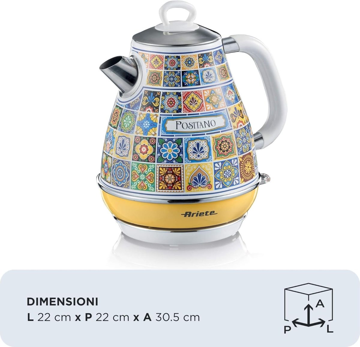 ⁦Ariete Positano 1.7L Kettle 2869/0P⁩ - الصورة ⁦2⁩