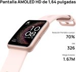 ⁦HUAWEI Watch FIT Special Edition, 1.64 Inch HD AMOLED Display, Professional Health Management, Integrated GPS, Practical Everyday Assistant, Nebula Pink⁩ - الصورة ⁦2⁩