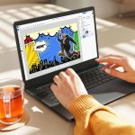 ⁦Acer Chromebook Plus 514 Touchscreen Laptop (14" FHD, Intel 8-Core i3-N305, 8GB RAM, 512GB SSD, 2TB Cloud Storage) Business, Company, Students, 11⁩ - الصورة ⁦7⁩