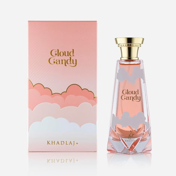 Cloud Candy 100ml by Khadlaj - Extrait De Parfum Spray - Marshmallow Coconut Sugar Candy Vanilla Perfume for Women