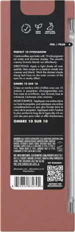 ⁦e.l.f. Perfect 10 Eyeshadow Palette, Ten Ultra-pigmented Nude, Matte Shades, Blendable Formula, Vegan & Cruelty-free, Nude Mood (Packaging May Vary)⁩ - الصورة ⁦4⁩