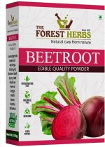 The Forest Herbs Natural Care From Nature 100% Pure Beetroot Powder 100gm for Face | Lips | Hair | Drinking | Eating | Immunity | Pre -Workout | Improves Heart Health & Support Blood Pressure Level |