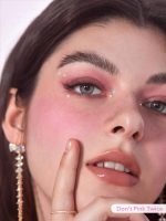 ⁦SHEGLAM Love Dive Tender Heart Powder Face Blush High Pigmented Long Lasting Matte Finish Blush - Don't Pink Twice⁩ - الصورة ⁦3⁩