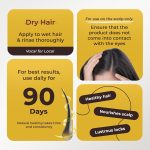 ⁦Dharishah Ayurveda Naturals Amla Reetha Shikakai Shampoo for Hair Growth Anti Hairfall & Anti Dandruff Shampoo -300 ml (Pack of 1)⁩ - الصورة ⁦4⁩