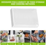 ⁦Prosight 100 Quart Size 8" x 10"Vacuum Sealer Bags,BPA Free Vacuum Seal Food Sealer Bags,Thick Embossed Food Storage Bag Great for Vac Storage, Meal Prep or Sous Vide (8" x 10")⁩ - الصورة ⁦4⁩
