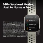 ⁦Amazfit Bip 6 Smart Watch 46mm, 14 Day Battery, 1.97" AMOLED Display, GPS & Free Maps, AI, Bluetooth Call & Text, Health, Fitness & Sleep Tracker, 140+ Workout Modes, 5 ATM Water-Resistance, Blush⁩ - الصورة ⁦5⁩