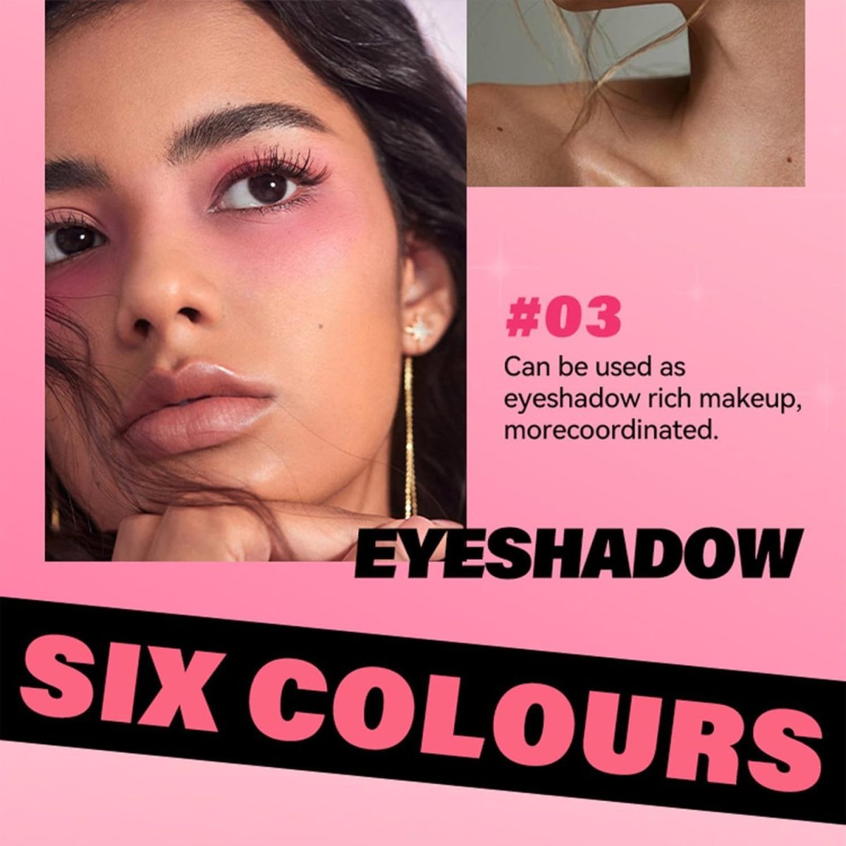 ⁦KASTWAVE Liquid Blush, Liquid Contour, Long Lasting Blush Stick for Cheeks Lips Eyes, Waterproof Lightweight Cream Blush, Moisturize & Blendable Blushers for Women Girls Cheeks Makeup (3Pcs)⁩ - الصورة ⁦6⁩