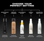 ⁦Morphe Continuous Setting Spray - Micro-Fine Setting Spray for Makeup with a Natural Finish - Helps Makeup Resist Caking or Fading & Increases Wear of Foundation (2.8 fl oz)⁩ - الصورة ⁦7⁩