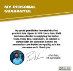 ⁦Wahl Beard, Mustache, & Hair Styling Comb for Men's Grooming - Handcrafted & Hand Cut with Cellulose Acetate - Smooth, Rounded Tapered Teeth - Model 3328⁩ - الصورة ⁦7⁩