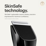 ⁦MANSCAPED™ Electric Groin Hair Trimmer, The Lawn Mower™ 4.0, Replaceable SkinSafe™ Ceramic Blade Heads, Waterproof Wet/Dry Clippers, Rechargeable, Wireless Charging, Ultimate Male Hygiene Razor⁩ - الصورة ⁦4⁩