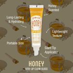 ⁦KISS Broadway Vita-Lip Clear Lip Gloss Box Display Set (Honey)⁩ - الصورة ⁦2⁩