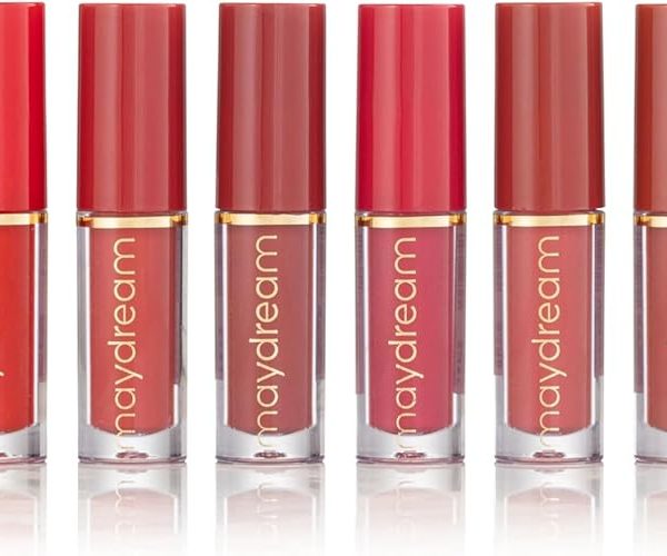 مجموعة أرواج شفاة درجات اللحمي مطفية وثابتة12 لون حجم ميني MD Matte Lipstick Set 12Colors Nude Mini Size