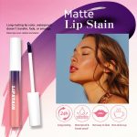 ⁦Mrettick Peel Off Lip Stain 3 Colors Matte Tattoo Peel Off Lip Liner Set Long-lasting Waterproof Nude Lip Gloss Highly Pigmented Tattoo Lip Tint Stain (#1, M)⁩ - الصورة ⁦2⁩
