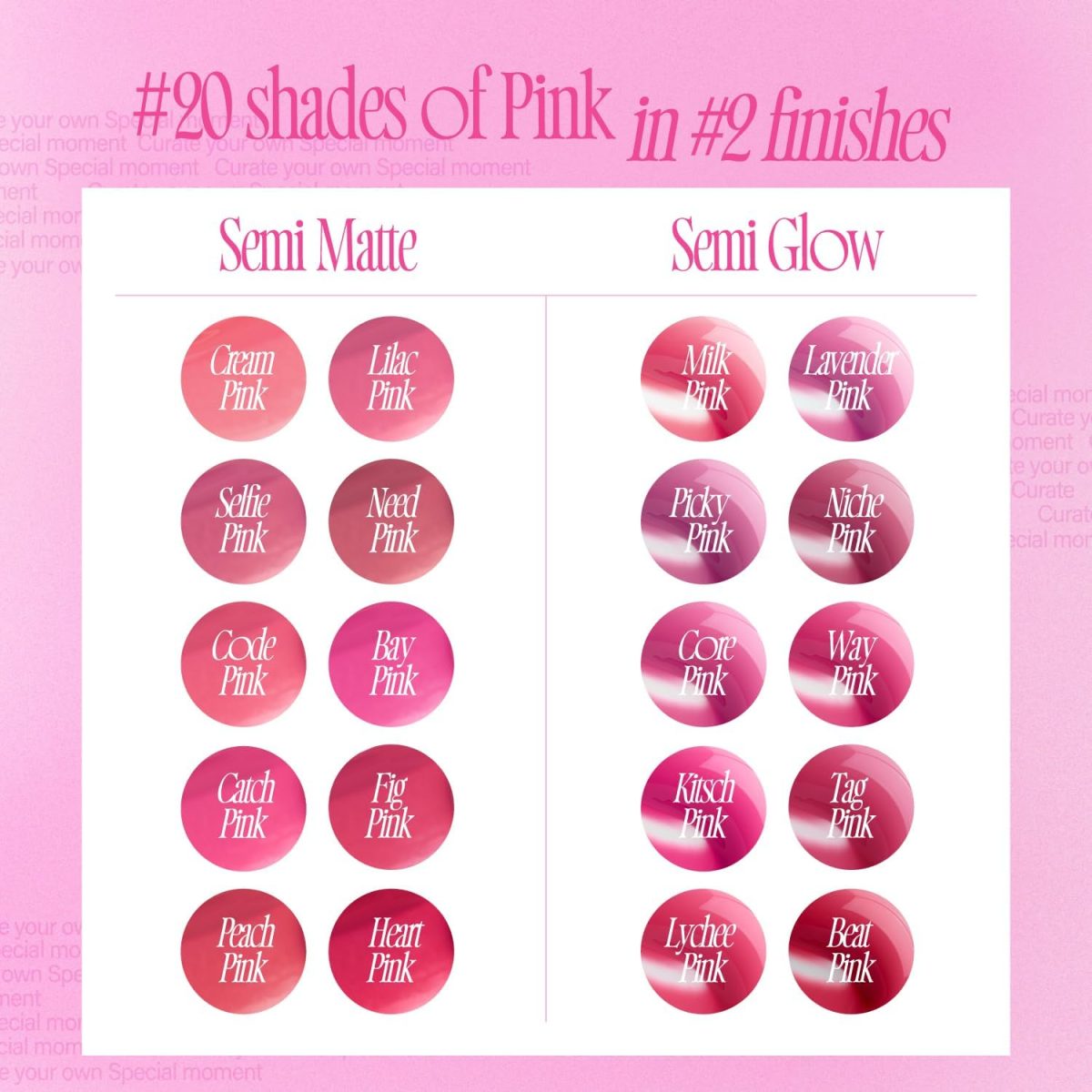 ⁦fwee Pink Obsession Stay-Fit Lip Tint | G07 Kitsch Pink | Weightless & Layerable Tint for Smudge-proof, Long-lasting Wear | Soft Blur Finish or Vibrant Flush | 3.8g⁩ - الصورة ⁦2⁩