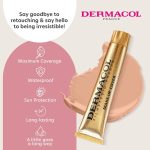 ⁦Dermacol make-up Cover 212 waterproof 30 g⁩ - الصورة ⁦3⁩