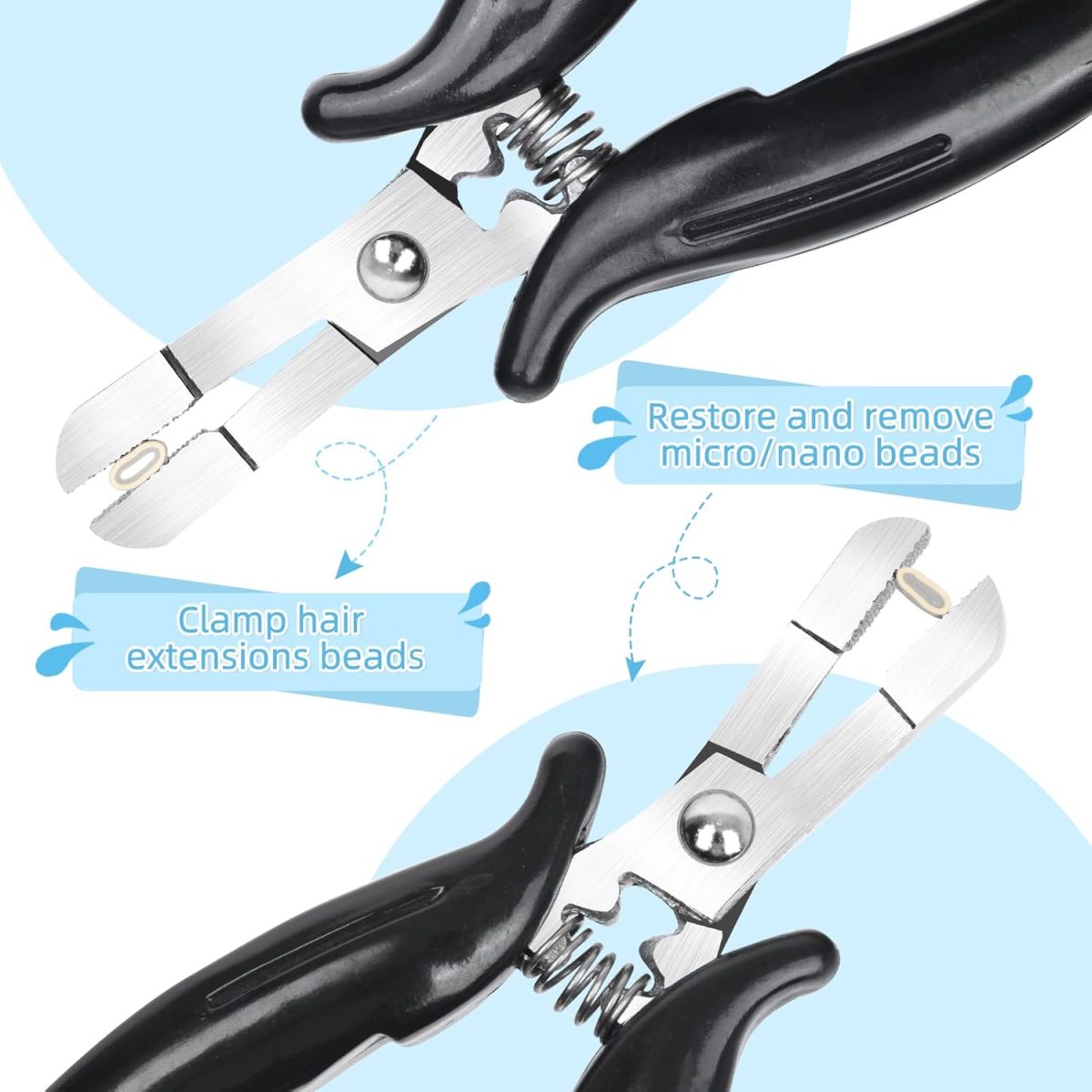 ⁦Neitsi Fusion Bond Crusher Tool for Keratin Hair Extensions⁩ - الصورة ⁦5⁩