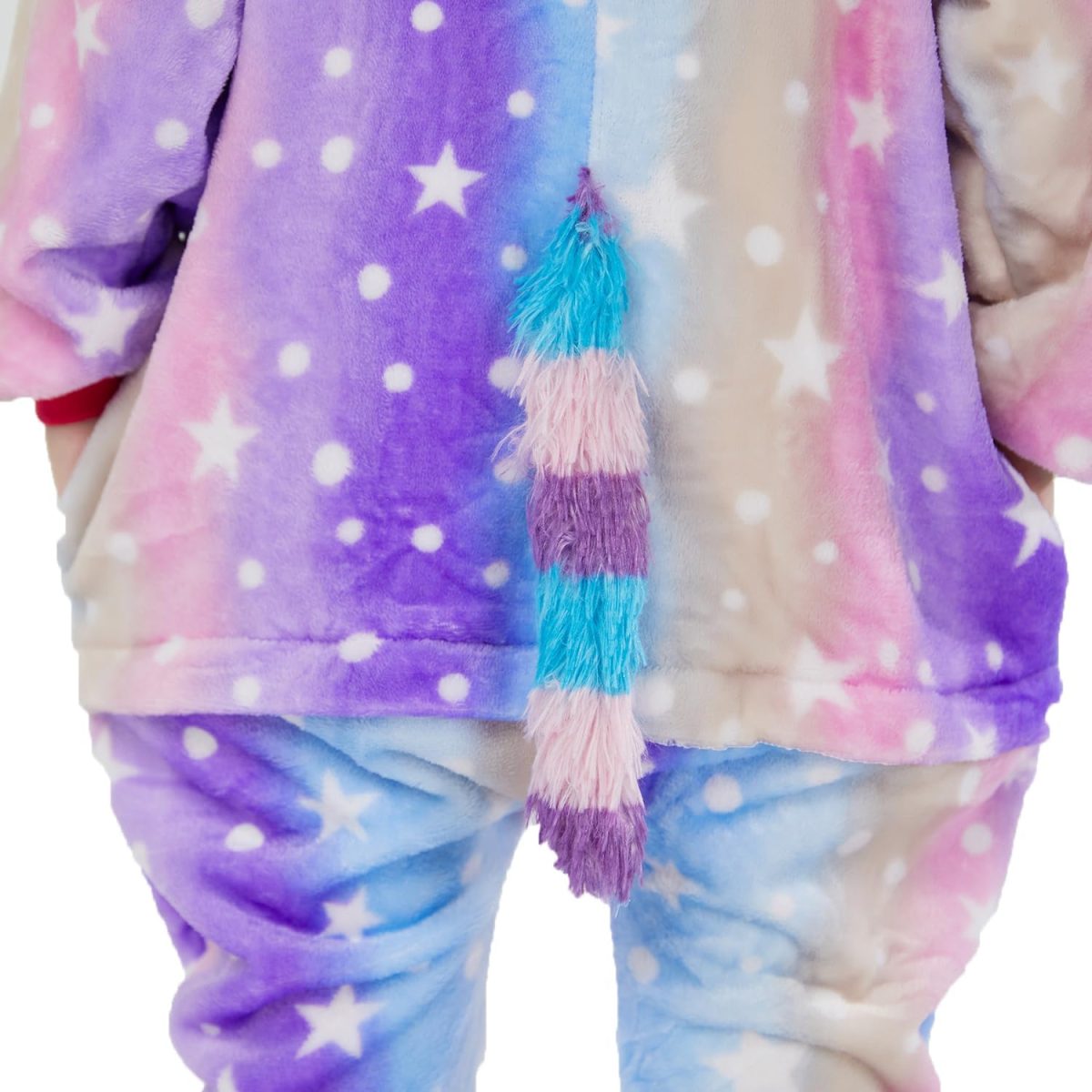 ⁦HQFURS Kids Unisex Unicorn Costume Animal Onesie Pajamas Halloween Christmas Gifts 6t⁩ - الصورة ⁦7⁩