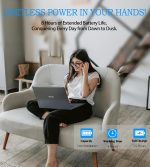 ⁦لابتوب ان بي في سي اكس اس دي 17 انش ويندوز 11.8GB RAM 512GB SSD معالج سيليرون رباعي النواة (حتى 2.9GHz)، شاشة IPS FHD مع منفذ نوع C وواي فاي وUSB 3.0⁩ - الصورة ⁦6⁩