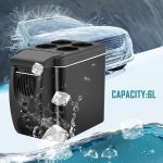 ⁦DDCVFREE Mini fridge Car Refrigerator Freezer Heater 6L Mini Car Freezer Cooler Warmer Portable Electric Fridge Icebox Travel Refrigerator⁩ - الصورة ⁦5⁩