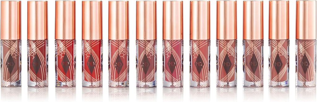 مجموعة أرواج شفاة درجات اللحمي مطفية وثابتة 12 لون حجم ميني MD Matte Lipstick Set 12Colors Nude Mini Size