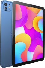 OTEETO TAB 15 Tablet/10.1 Inch/4G SIM/iOS Style Operating System/5G Dual SIM/Octa Core Processor/Included Flip Cover&Keyboard/8GB RAM + 512 GB ROM/Android 13/6000 mAh/8MP Front+13 MP Rear (Blue)