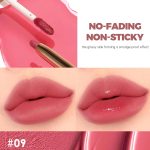 ⁦2-IN-1 Lip Liner and Lip Stain High Pigmented Lip Liner And Lip Stian Set, Long Lasting Waterproof Velvet Lip Tint, Well-Defined Lipliner Moisturize And Plump, Non-Stick Cup⁩ - الصورة ⁦2⁩